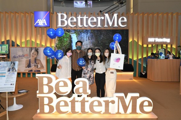 AXA BetterMe Weekend一連四日在希慎廣場舉行，鼓勵大眾關注精神健康。